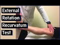 External Rotation Recurvatum Test | Posterolateral Corner Injuries