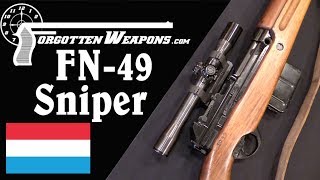 Luxembourg FN49 Semiauto Sniper Rifle