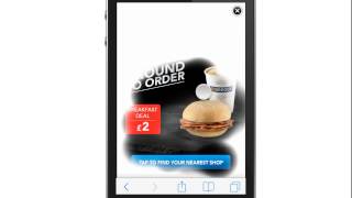 Greggs Bakery Mobile Ad