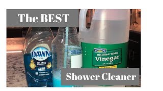 The BEST Homemade Shower Cleaner