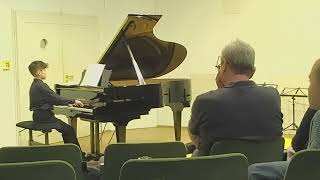F. Chopin - Minute Waltz (Op. 64 No. 1), Leo Wilk (12yrs) Live in EMI