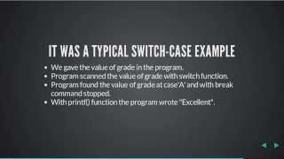 C Programming Lessons | Lectures | Tutorials - Control Statements