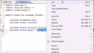 Java Programming Tutorial 68 - JComboBox