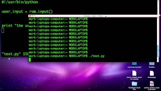 Python 05: raw_input()