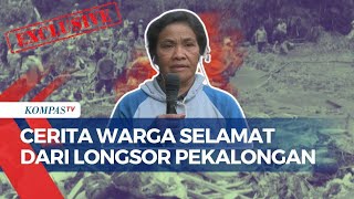 Longsor Pekalongan: Warga Ceritakan Pengalamannya saat Selamatkan Diri saat Bencana Datang