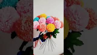 Handmade Flower | Crafts Ideas | DIY | Home Decoration |SN Crafts #shorts