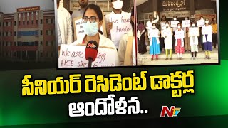 స్టైపెండ్ కోసం రిమ్స్ సీనియర్ రెసిడెంట్ వైద్యులు సమ్మెకు దిగారు | ఆదిలాబాద్ | Ntv