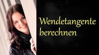 Wendetangente berechnen, Tangente im Wendepunkt