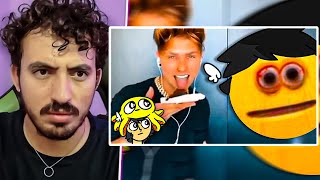 julgando memes que me enviaram - Saiko | Leozin React