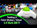 Testing A Paint Shaker / Mixer For Hobby Paints - Is It Worth $100 ??