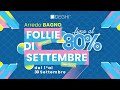 FOLLIE DI SETTEMBRE - Arredo bagno fino al -80% di sconto