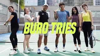 BURO Tries: Tennis with national tennis player Christian Didier Chin