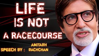 Amitabh Bachchan Leaves the AudienceSPEECHLESS - One of the Best Motivational Speeches.