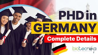 PhD In Germany - Complete Details