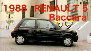 ルノーサンク・バカラ by 徳大寺有恒　RENAULT 5 Baccara by TOKUDAIJI【Best MOTORing】1988