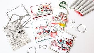 Lawn Fawn Double Slider Surprise Cards
