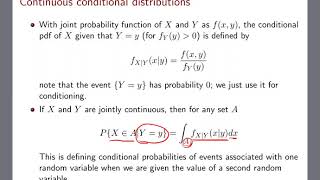 [Chapter 6] #5 Conditional distributions - continuous case