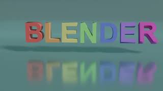 [Subtitles] Blender Motion Graphics Text Animation Basic Tutorial