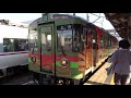 〔4k uhd cc〕京都丹後鉄道 北近畿タンゴ鉄道 ・宮豊線：天橋立駅、ktr800形 到着 ktr700形 発車シーン。