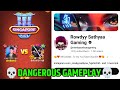 ❤️ Yash V/s@rowdyysathyaagaming ❤️ Dangerous Gameplay 💀 Carrom Pool 🔥