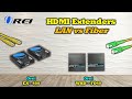 HDMI Extender - LAN vs Fiber Optic Cable