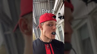 I did 1000 reps with a jawline exerciser every day for 7 days and this is what happened!
