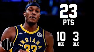 Myles Turner Highlights | Warriors vs. Pacers | 23rd Dec 2024