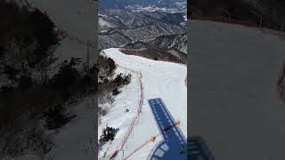 2024.03.13 용평 발왕산 전망대에서 바라본 레인보우