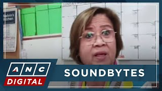 Can we afford another Duterte presidency? De Lima warns of implications of a Sara presidency | ANC