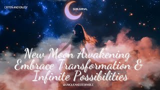 New Moon Awakening ✨ Embrace Transformation \u0026 Infinite Possibilities✨Subliminal 111Hz