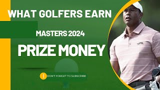 Masters 2024 prize money: From Scottie Scheffler to Tiger Woods, what they earned