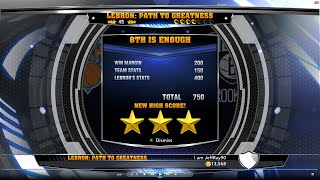 NBA 2K14 Lebron Path To Greatness 8th Is Not Enough EP.8 (3 Stars)