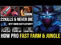 How to Crazy Fast Farming & Jungle Like Pro Phantom Assassin with 9Min Battlefury DotA 2