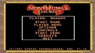 Montezuma's Return gameplay (PC Game, 1997)