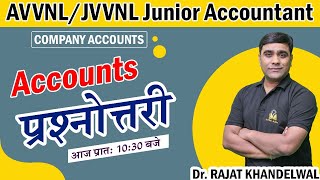 Junior Accountant Exam 2021 | Chapter wise Accounts MCQ by Dr. Rajat Khandelwal