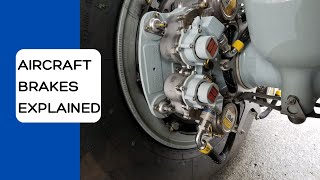 How does an aircraft brake system work? (Aircraft Brakes ATA32)