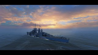 战舰世界闪击战【World of Warships Blitz】战舰生存训练营5——美系轻巡 亚特兰大\u0026伍斯特号