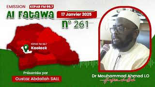 Dr Mouhammad Ahmad LO H.A Fataawa KEPAAR FM 15-01-2025, présentée par Oustaz Abdallah SALL H.A