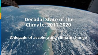 The Global Climate 2011-2020: A Decade of Acceleration - animation - English