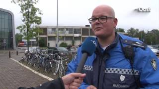 Grote opruimactie fout gestalde fietsen bij station in Hengelo