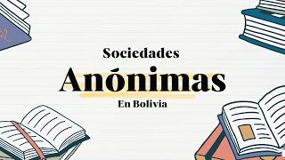 Sociedad Anónima en Bolivia