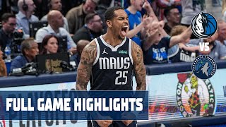 Dallas Mavericks Team Highlights vs. Minnesota Timberwolves | 5/26/24