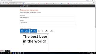 Adforcent.com :: Create new campaign / ad or coupon