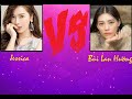 Bùi Lan Hương vs Jessica Jung 제시카: lownote and highnote/belting vocal battle (F3 - F5)