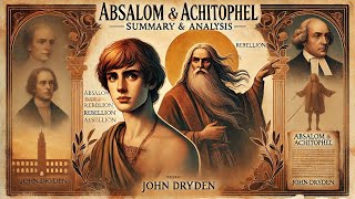 Absalom and Achitophel Explained in Simple English | Summary, Analysis & Historical Context