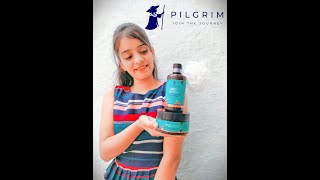 Pilgrim volcanic lava ash Body scrub /body wash product reviews #pilgrim #productreview