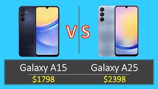 Samsung Galaxy A15、Galaxy A25 5G 規格比較及買機分析 | 優點缺點 | 分別唔大點解俾多$600?