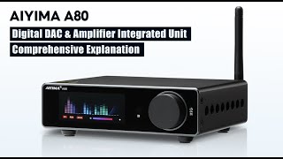 Aiyima A80 Full Review \u0026 Music Listening Test | PFFB | DAC + Amplifier Integrated