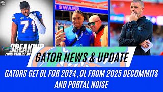 Florida Gators UPGRADE OL with 6'7 Olineman, Gators to HOST HUGE WR and a Decommit from 2025