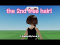 2 free hair u0026 items kuromi event